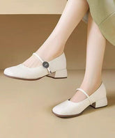 Nuevos mocasines de piel sintética marrón con correa de hebilla empalmada